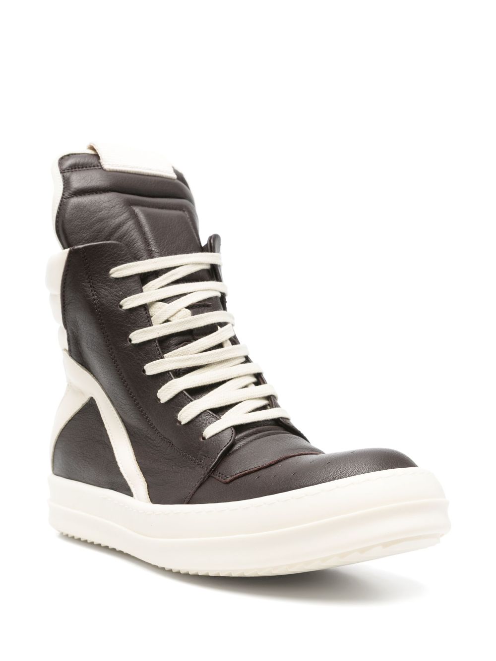 Rick Owens Hollywood Geobasket sneakers - Bruin