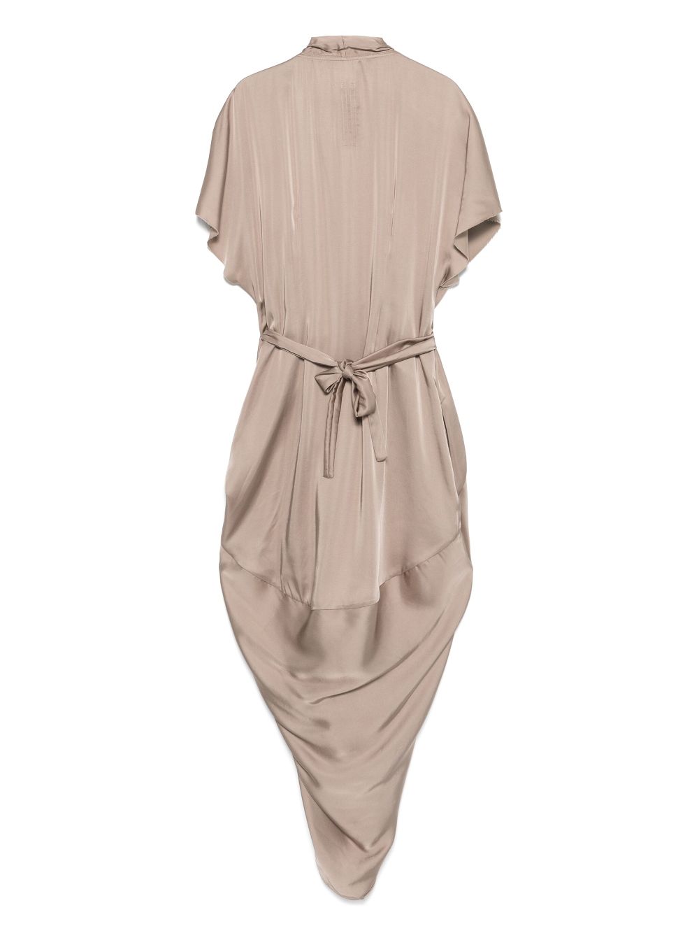 Rick Owens Midi-wikkeljurk - Beige