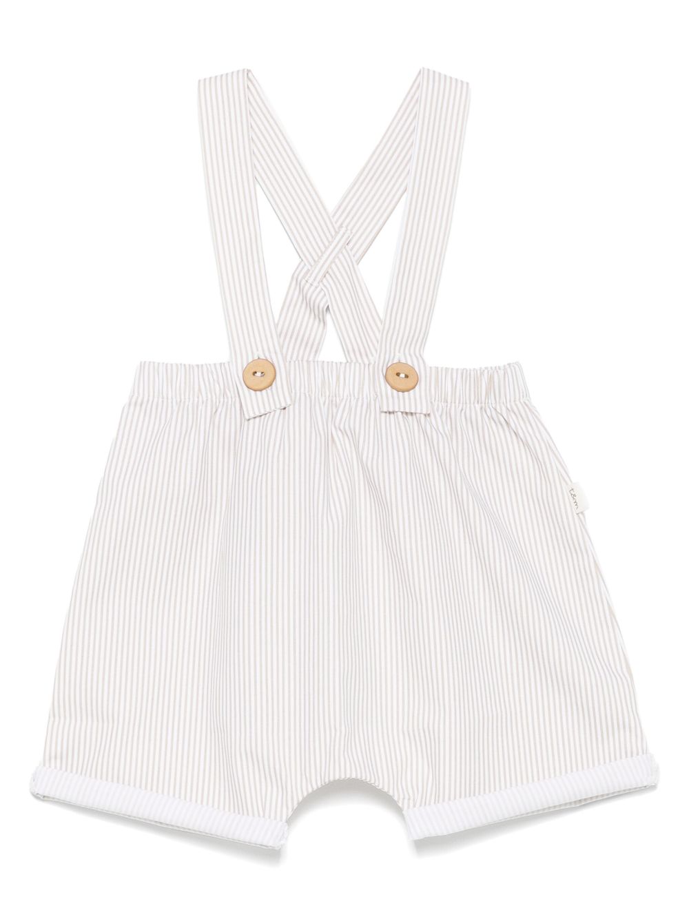 TEDDY & MINOU striped shorts set - White