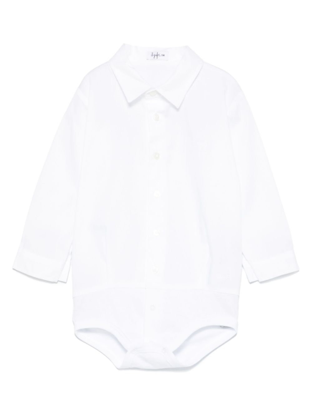 Il Gufo cotton voile bodysuit - White