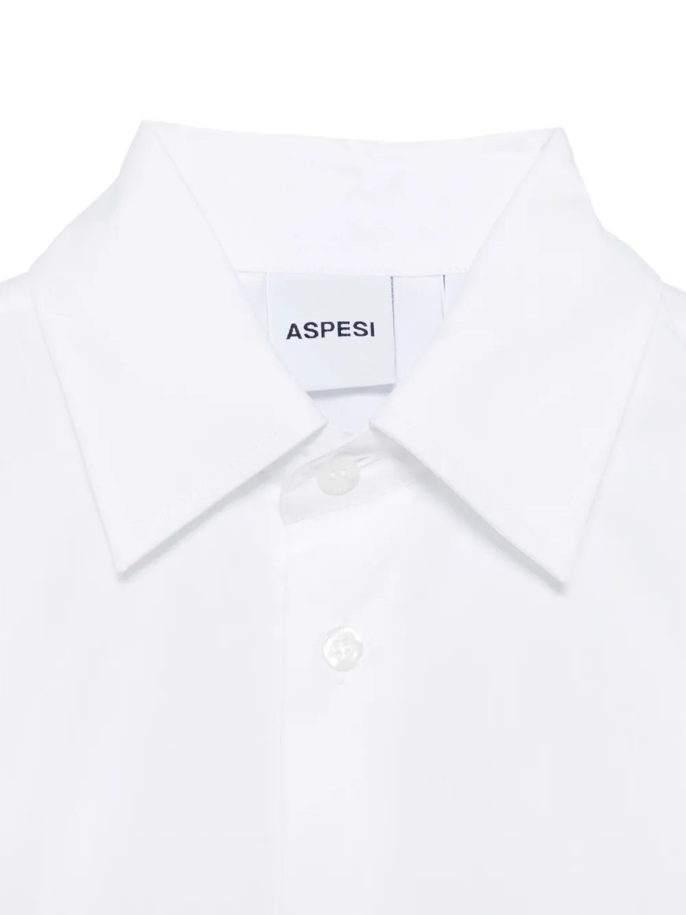 Aspesi Kids Katoenen shirt Wit