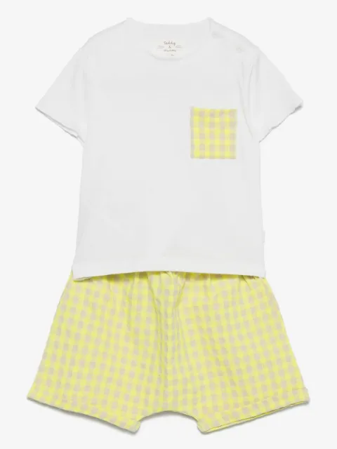 TEDDY & MINOU plaid shorts set