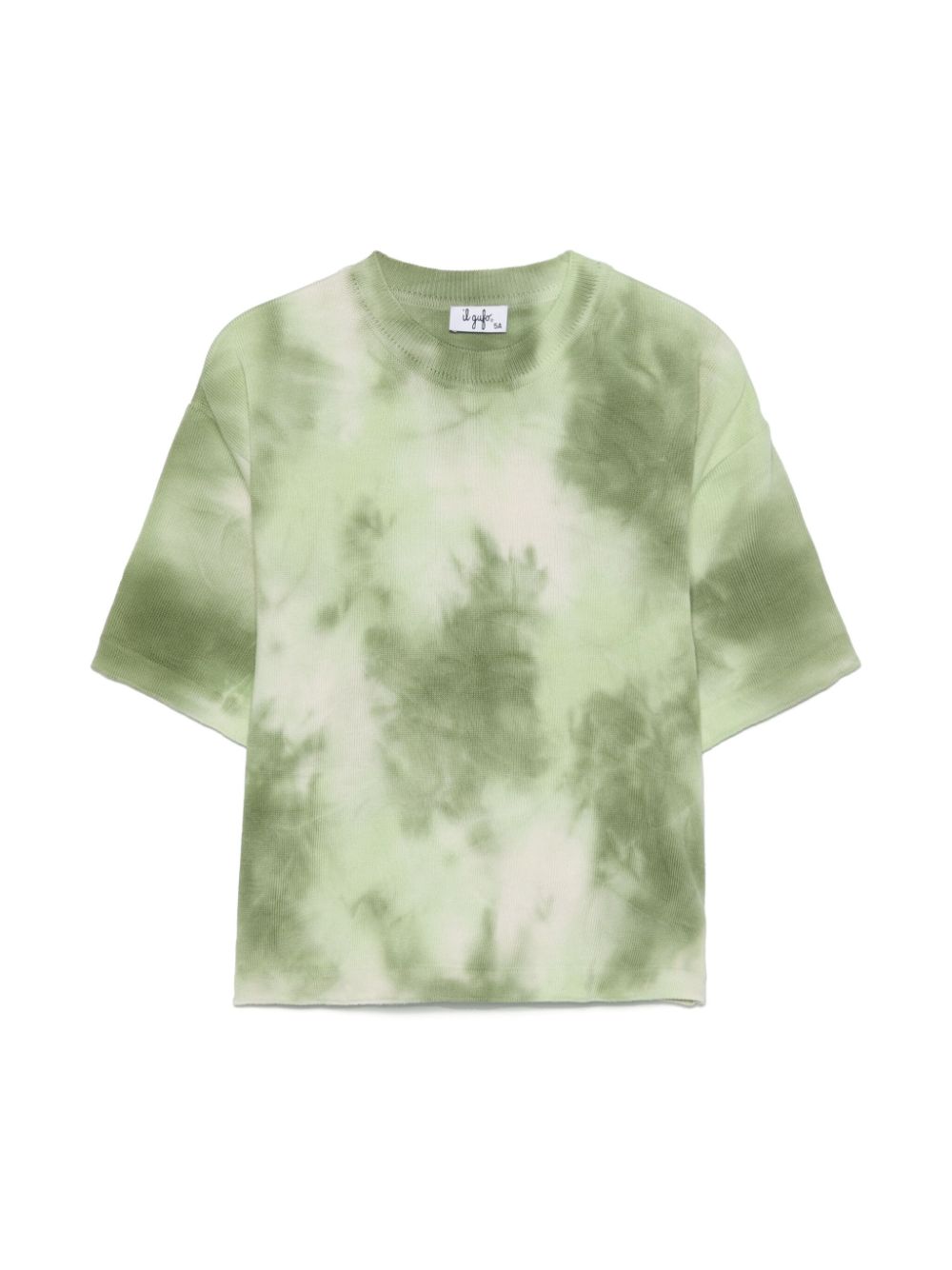 Il Gufo abstract-print T-shirt - Green