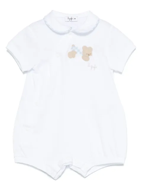 Il Gufo body con logo bordado