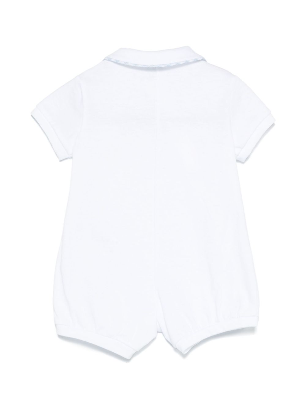 Il Gufo logo-embroidered body - White