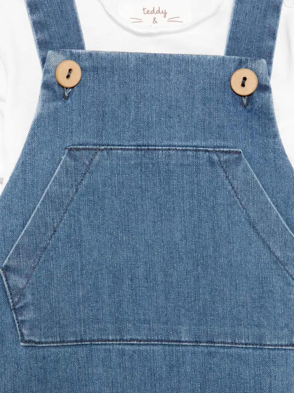 TEDDY & MINOU Tuinbroek Blauw