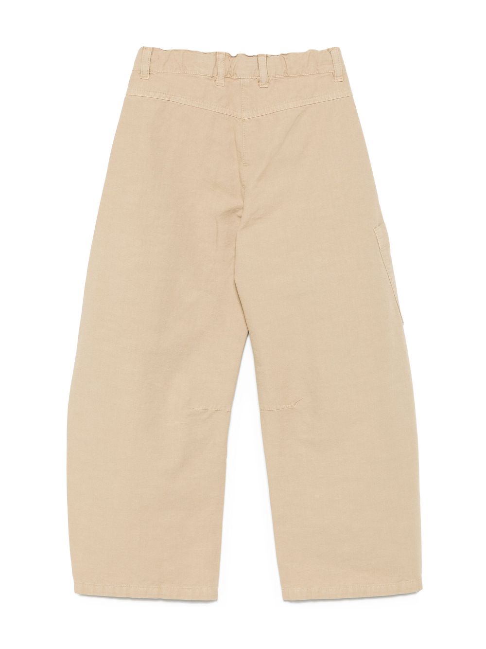 Aspesi Kids cotton cargo pants - Neutrals