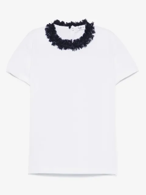 Il Gufo frayed-detailing T-shirt