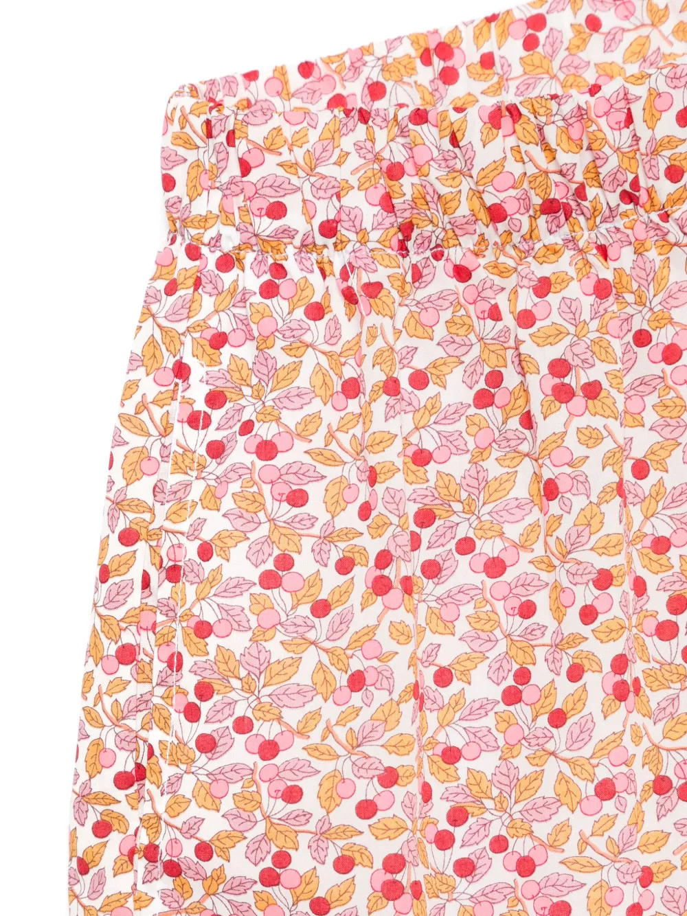 Il Gufo Shorts met bloemenprint Roze