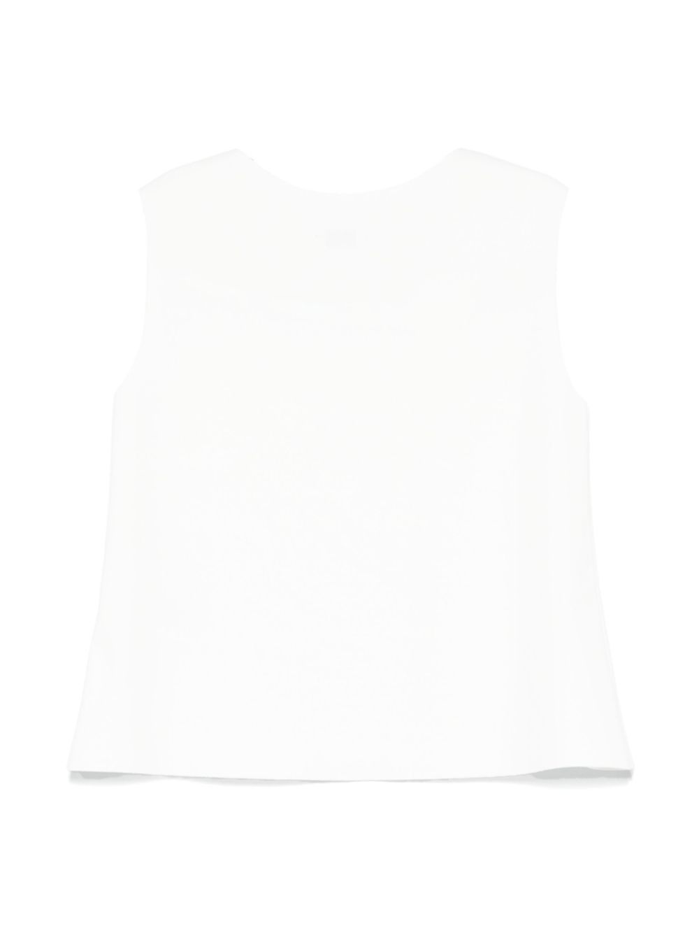 Il Gufo sleeveless top - Wit