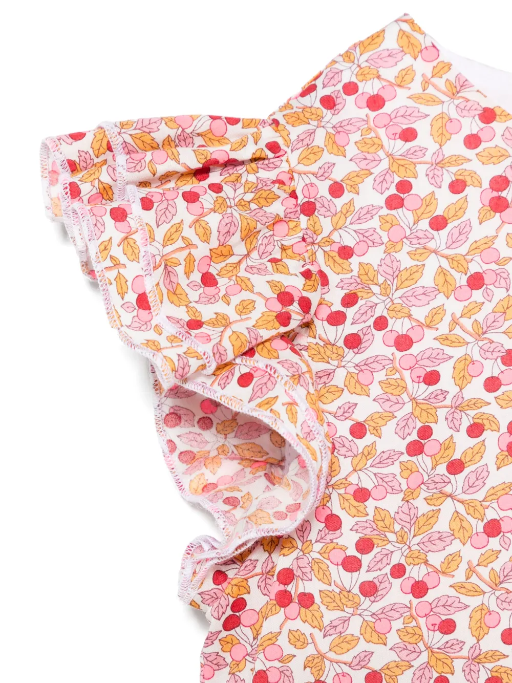 Il Gufo Jurk met bloemenprint Roze