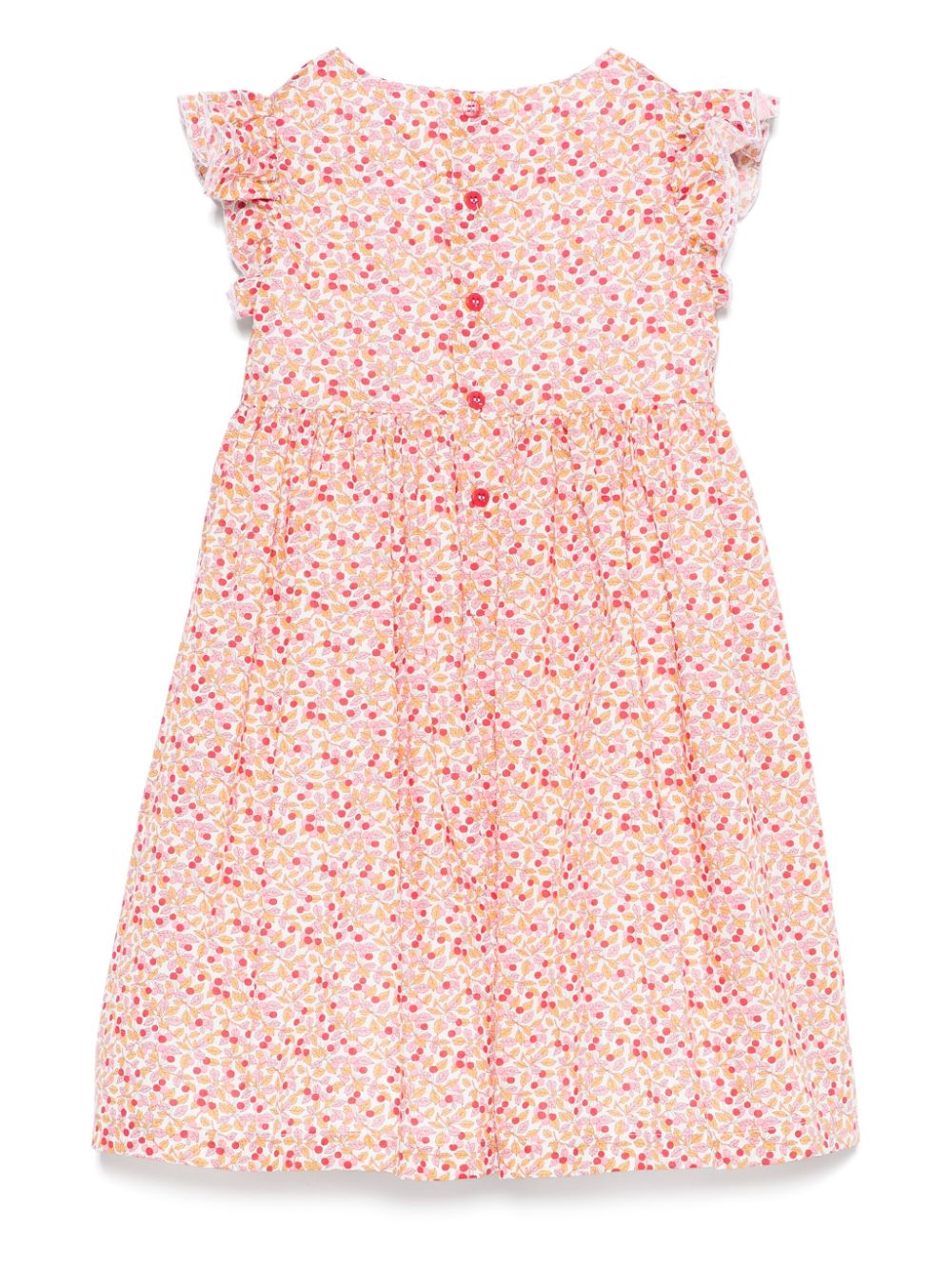 Il Gufo floral-print dress - Roze