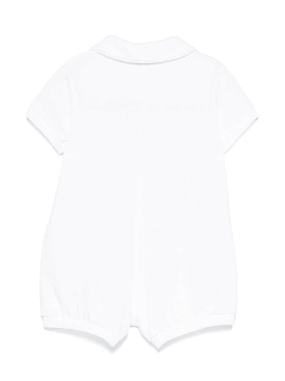 Il Gufo logo-embroidered body - White