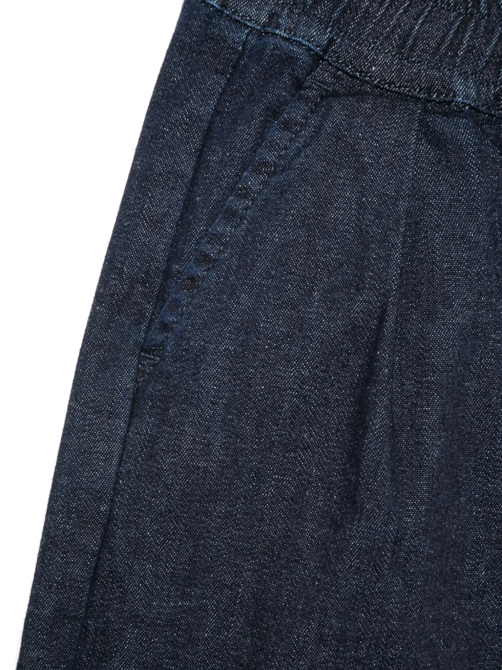 Aspesi Kids Jeans met toelopende pijpen Blauw