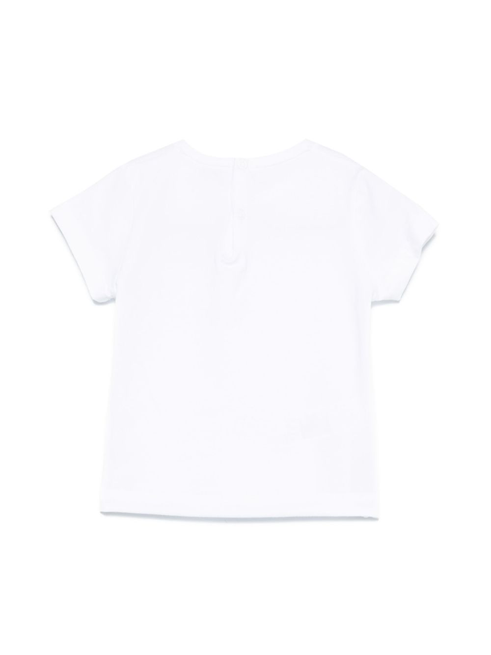 Il Gufo bow-detail T-shirt - Wit