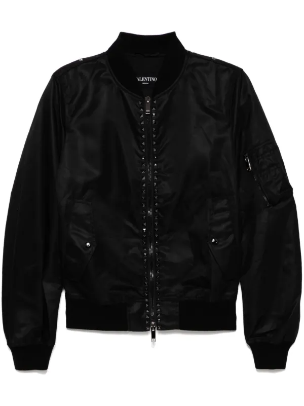 Valentino Garavani ロックスタッズ ボンバージャケット Valentino Garavani ロックスタッズ ボンバージャケット