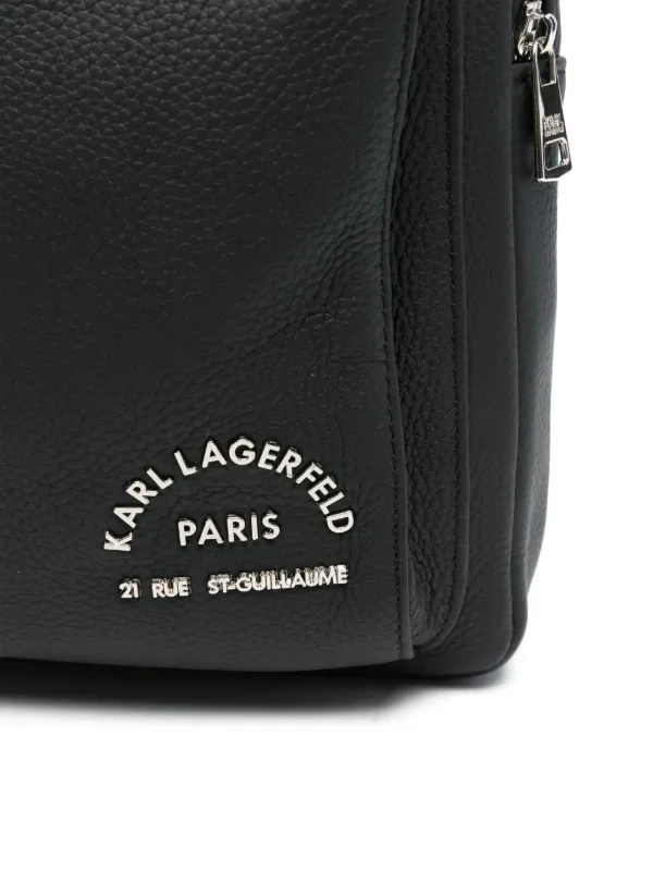 新品タグ付KARL LAGERFELD ロゴショルダーバッグ