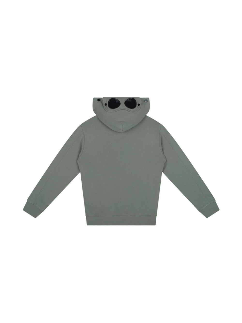 C.P. Company Kids Goggles-detail hoodie - Groen