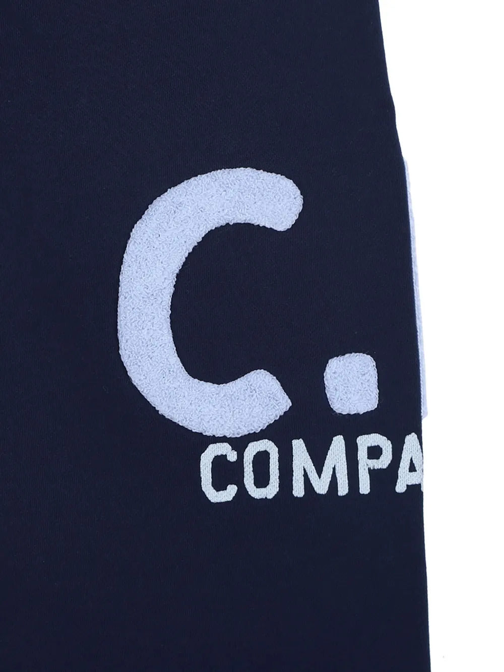 C.P. Company Kids Trainingsbroek met logo-reliëf Blauw