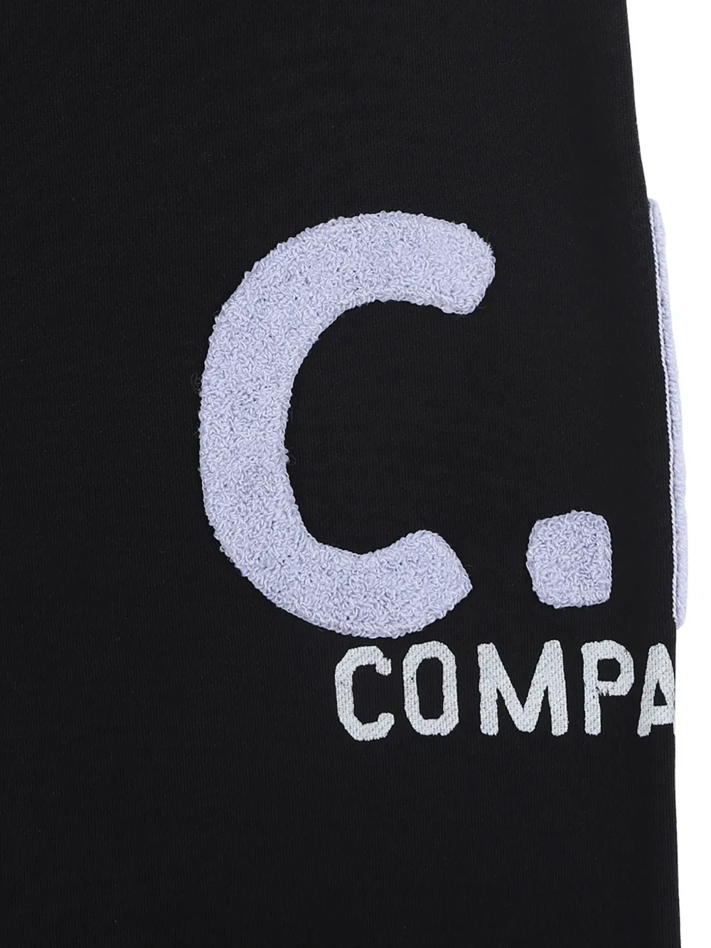 C.P. Company Kids Trainingsbroek met logoprint Zwart