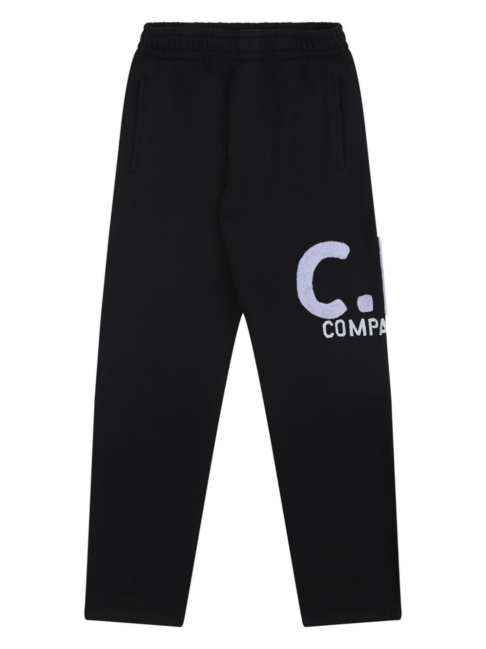 C.P. Company Kids Trainingsbroek met logoprint Zwart