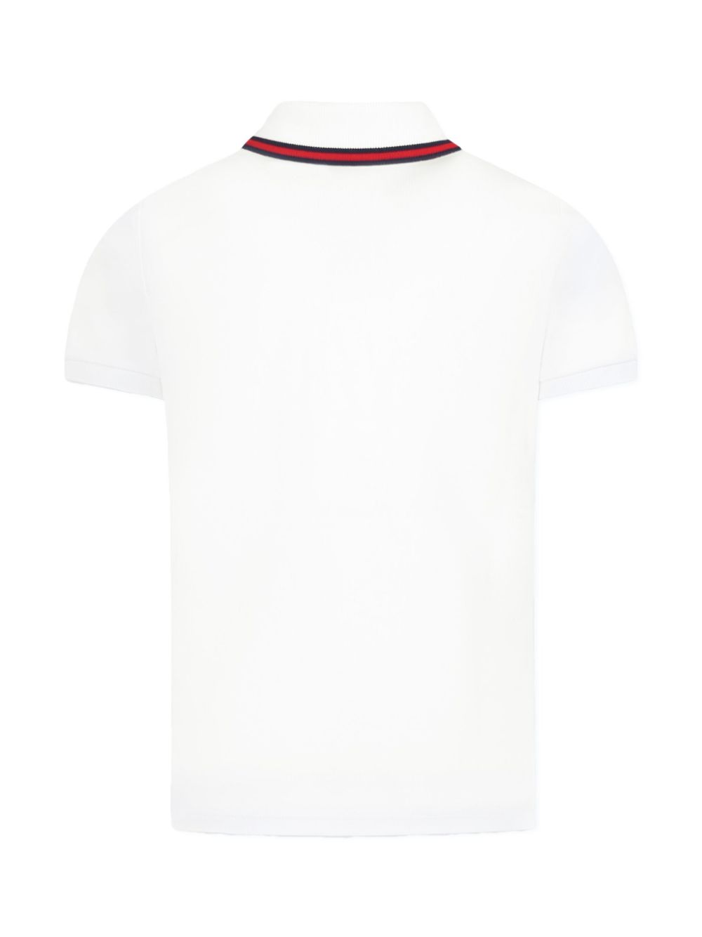 Gucci Kids Sylvie Web-detailed polo shirt - Wit