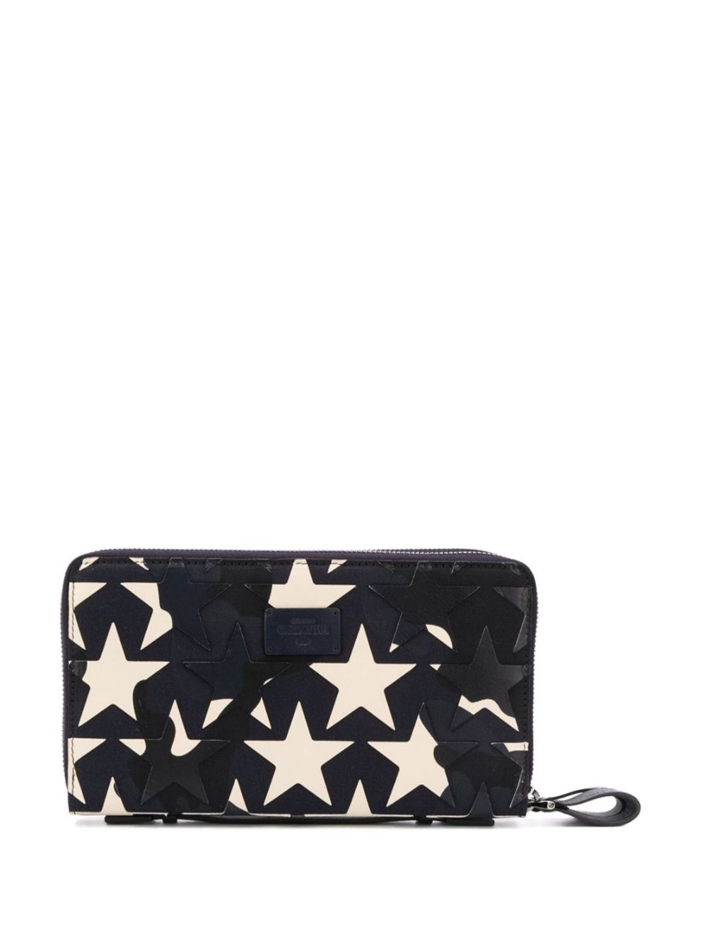 star-pattern long wallet