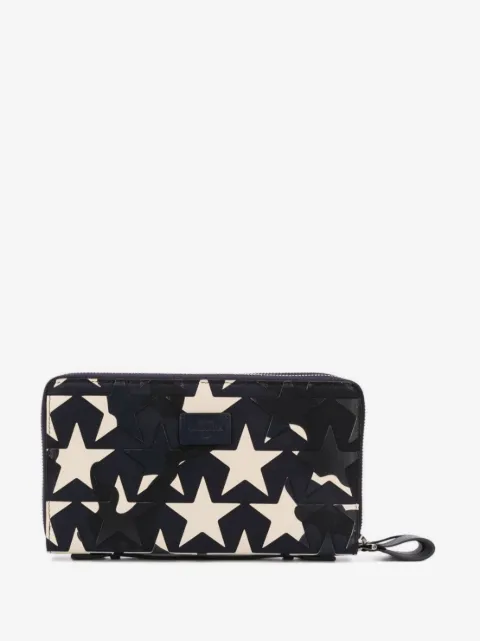 Valentino Garavani star-pattern long wallet