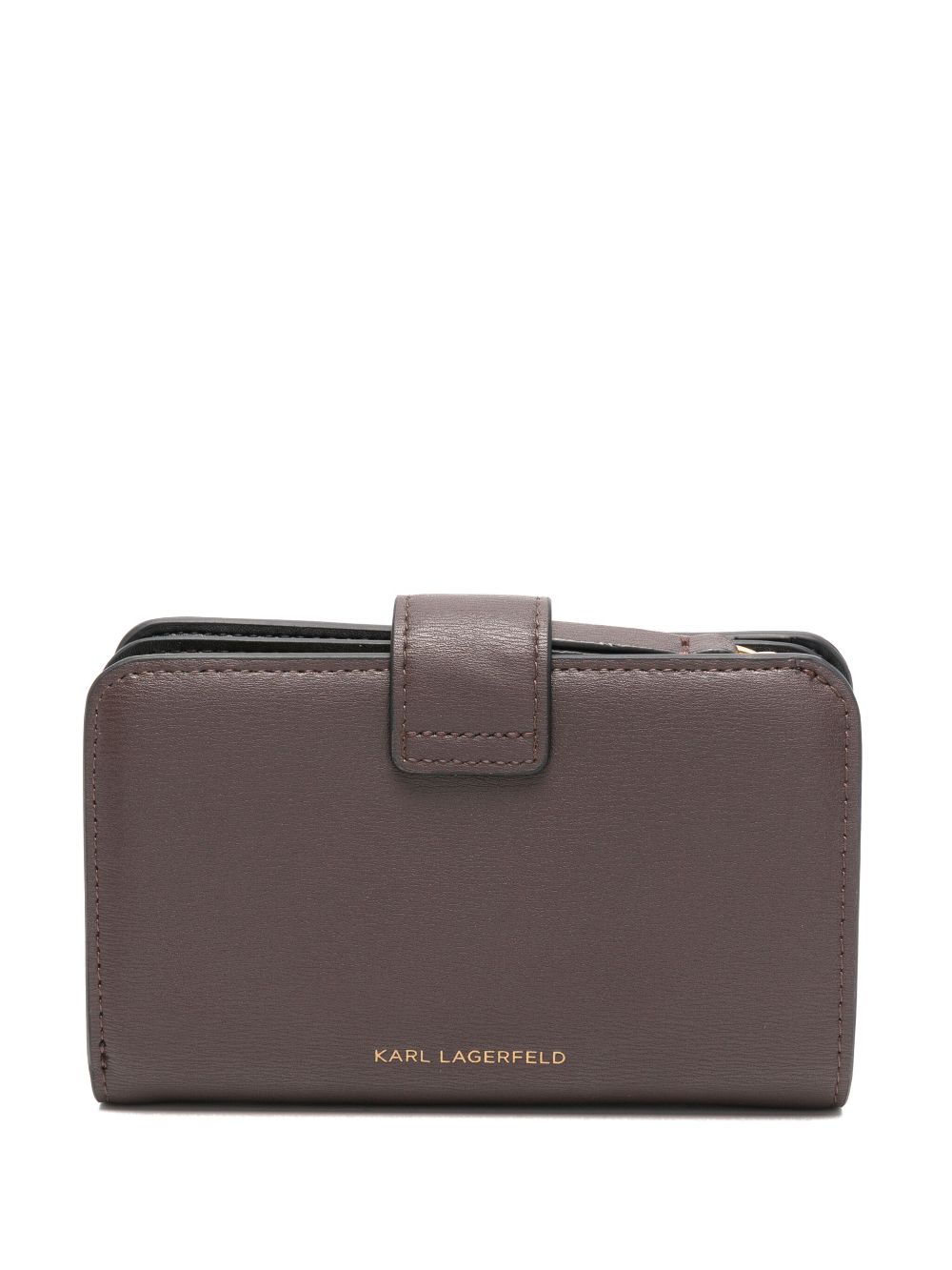 Karl Lagerfeld K/Lock medium portemonnee - Bruin