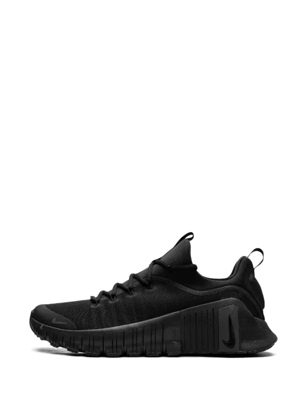 nike training free metcon 3 sneakers in triple black