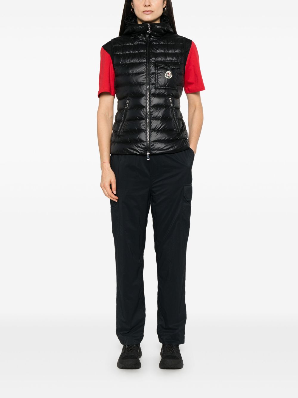 Moncler Glygos gilet - Zwart