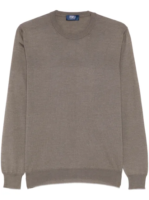 Fedeli fine-knit jumper