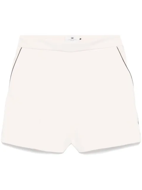 Elisabetta Franchi shorts con ribetes en contraste