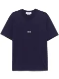 MSGM logo-print T-shirt - Blue