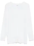 P.A.R.O.S.H. V-neck sweater - White