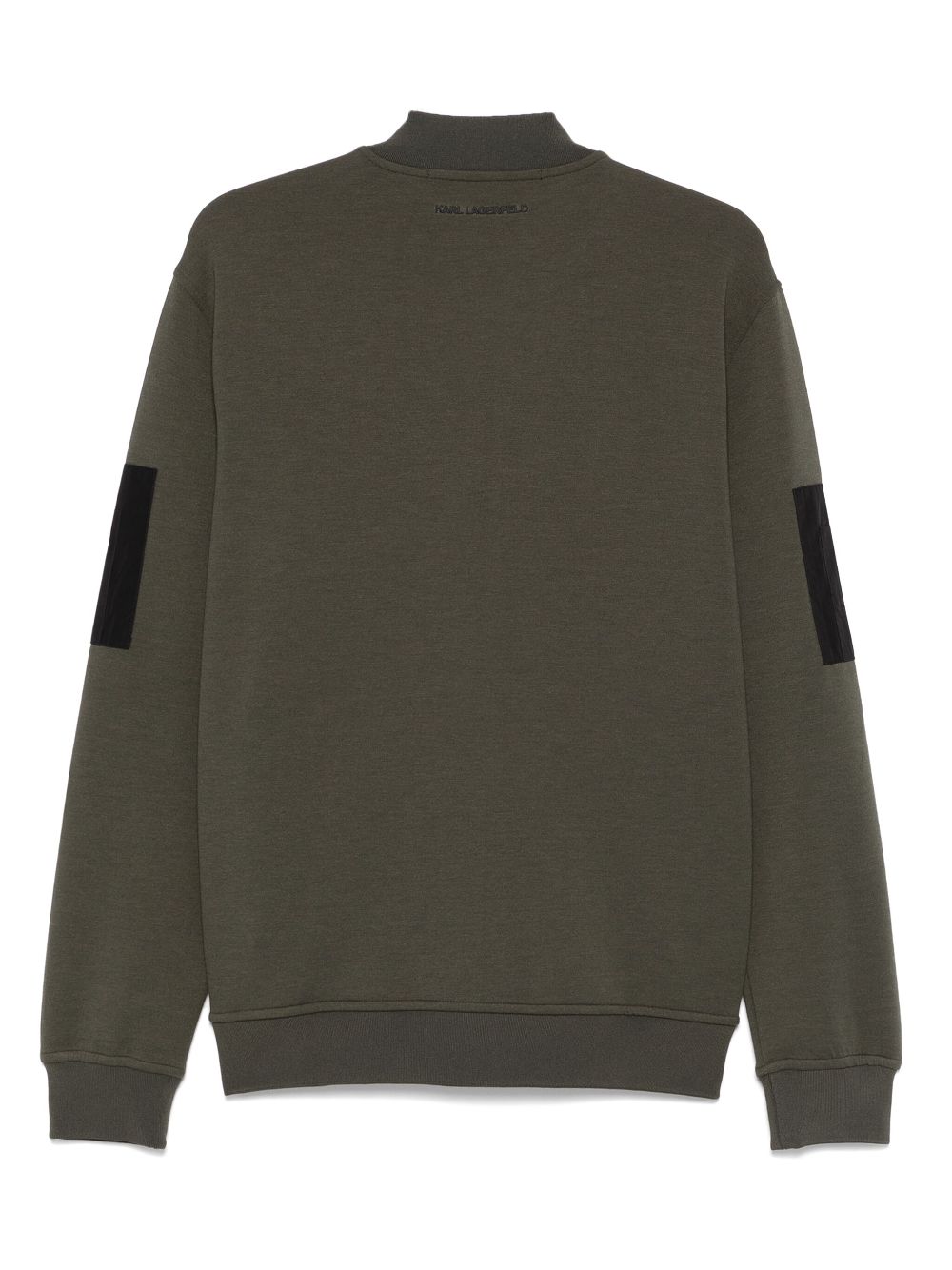 Karl Lagerfeld Sweater met rits - Groen