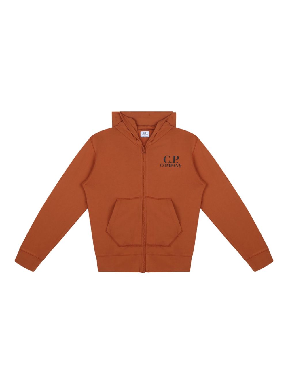 C.P. Company Kids Goggles-detail hoodie - Orange