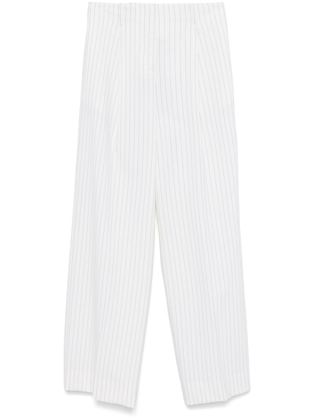 pinstripe trousers