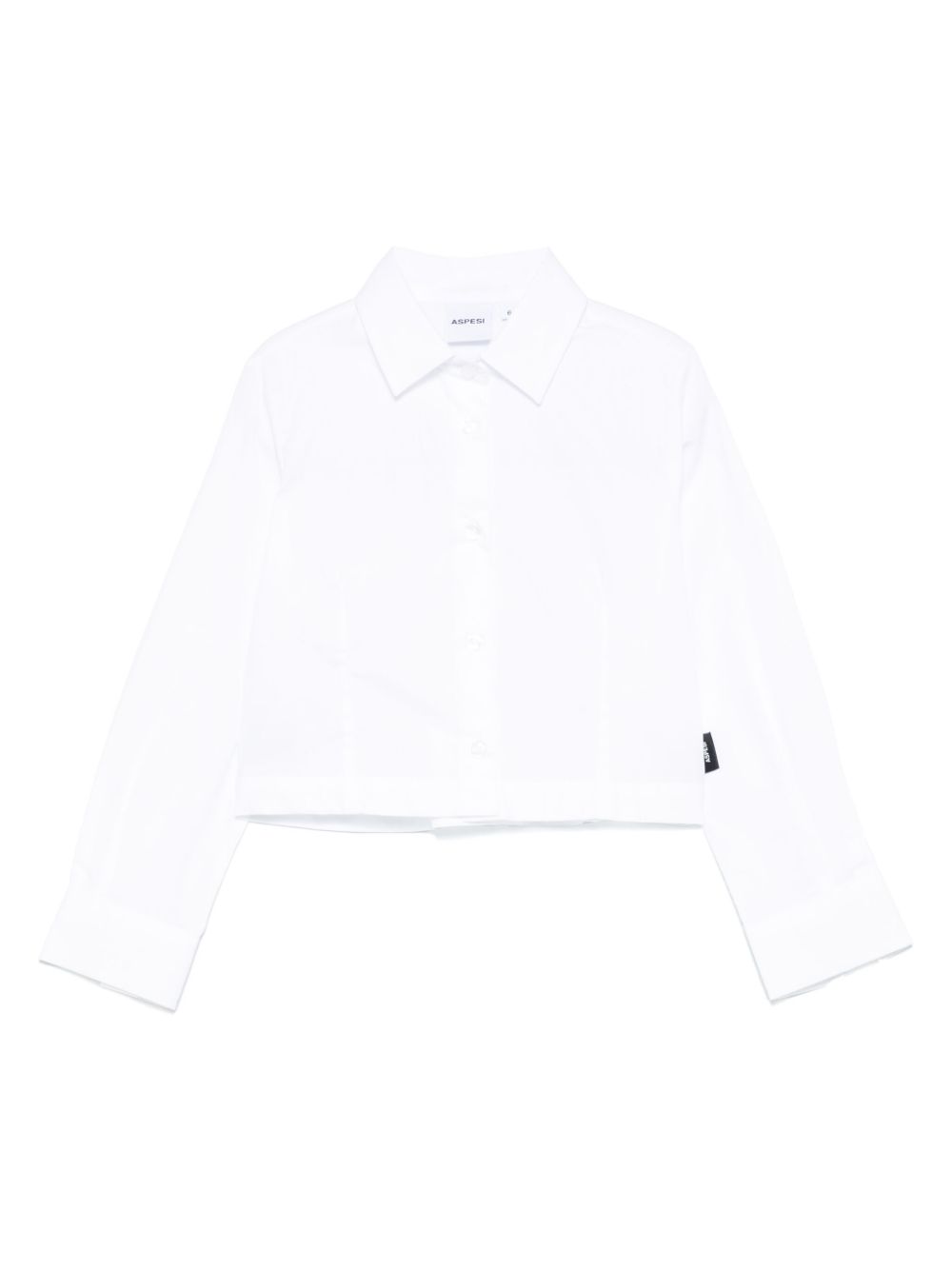 Aspesi Kids cotton shirt - White