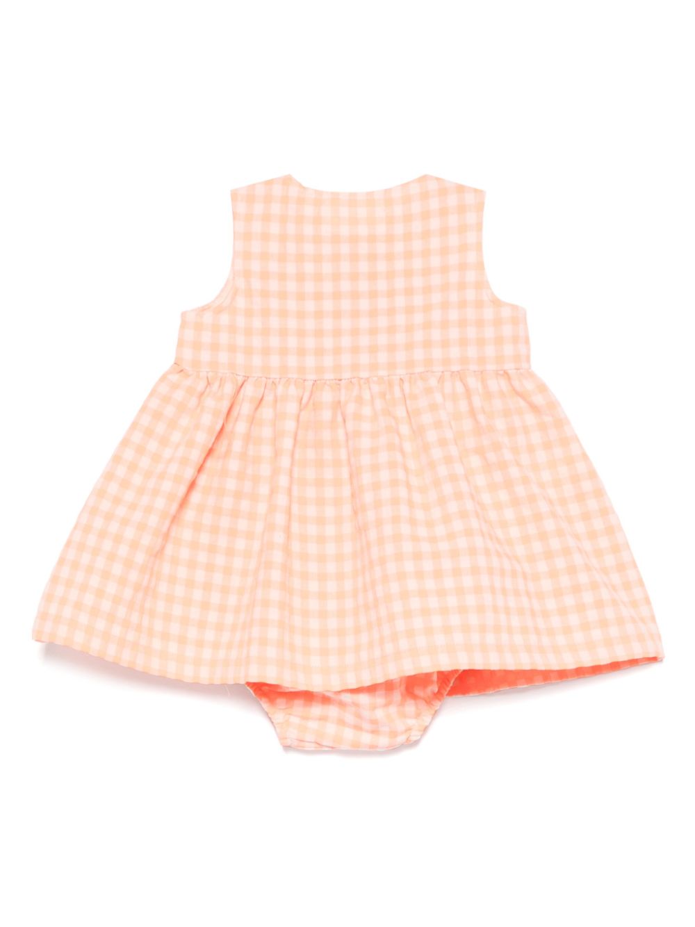 TEDDY & MINOU plaid dress - Oranje