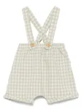 TEDDY & MINOU plaid shorts set - White