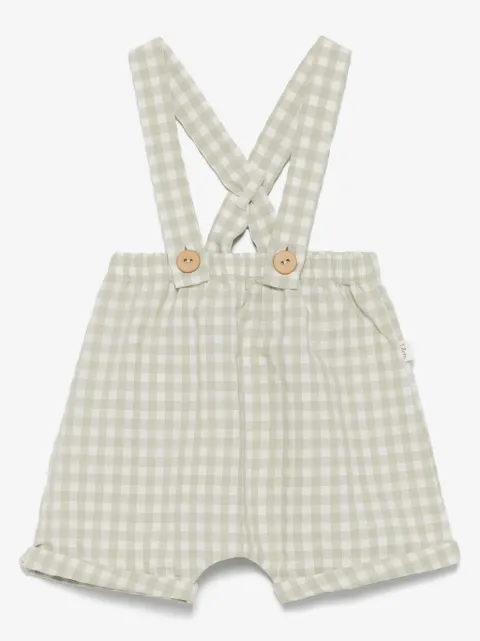 TEDDY & MINOU plaid shorts set