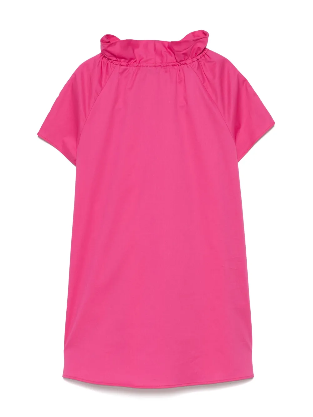 ilgufo Il Gufo Maxi-jurk met ruchekraag - 353 PINK