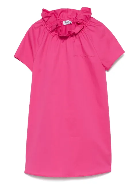 Il Gufo ruffle-collar dress
