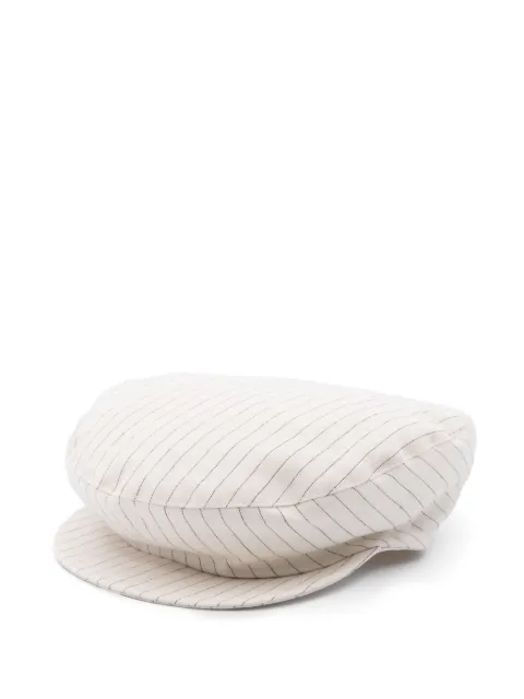 Il Gufo sombrero con estampado de rayas