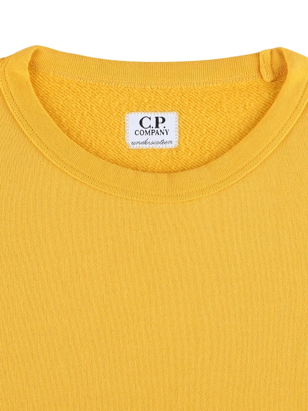 C.P. Company Kids Sweater met detail Geel