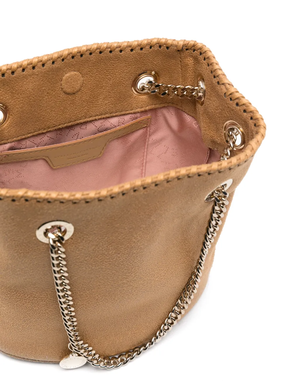 Stella McCartney Falabella bucket-tas Bruin