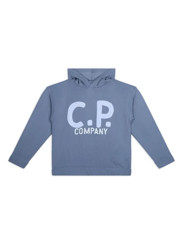 Company Kids Cotton Hoodie Blue FARFETCH PH