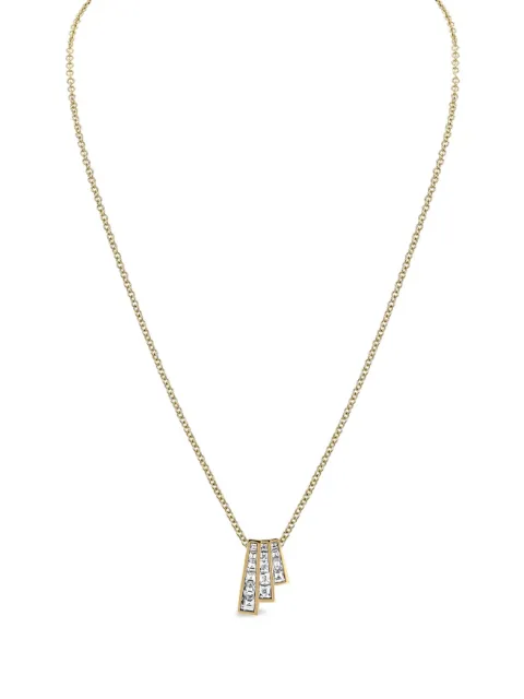Pragnell 18kt yellow gold Manhattan diamond necklace