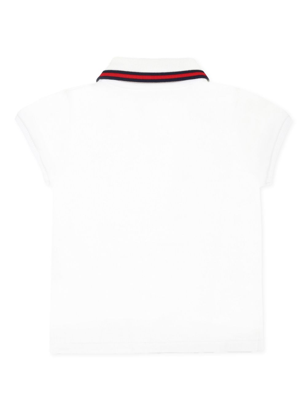 Gucci Kids Sylvie Web-detailed polo shirt - Wit